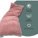 Solayman's Pink Heating Pad for Cramps with Removable Lavender Scented Cover - Buy Online on GoSupps.com