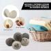 Wool Dryer Balls - 6 PCS Tumble Dryer Balls Hypoallergenic Reusable Anti Static Tumble Dryer Balls Natural Fabric Softener Reduce Drying Time and Wrinkles Wool Balls for Tumble Dryer - Buy Online on GoSupps.com