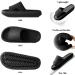 QJJQ Bathing Shoes for Men & Women | Cozislides Original Slipper | Super Soft Summer Flip Flops | Black 40/41 EU - Lightweight Comfort for Beach & Pool - Buy Online on GoSupps.com