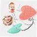 TOYANDONA Baby Scalp Care Brush - Silicone Hair and Scalp Massager for Babies - Green - Buy Online on GoSupps.com