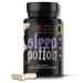 Kingdom Supplements Sleep Potion Melatonin-Free Sleep Support Capsules 120 Count Magnesium Glycinate L-Theanine Zinc Glycinate Chamomile Jujube Seed Lemon Balm 30 to 40 Servings Gluten Free