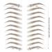 Aresvns 4D Eyebrow Tattoo Brown 66 Pairs - Waterproof, Fake Eyebrows for People without Eyebrows | Christmas Gift - Buy Online on GoSupps.com