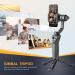 Zeadio Metal Mini Tripod - Desktop Tabletop Stand for Smooth 4, Osmo Mobile, Vimble 2, Gimbal Grip Stabilizer - Compact and Versatile - Buy Online on GoSupps.com