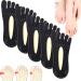 Orthoes Bunion Relief Socks ERGOic Anti-Bunions Health Sock Bunion Corrector Socks for Women and Men Sock Align Toe Socks for Bunion (Black 5 Pairs) Black 5 Pairs