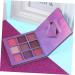 Beavorty Shimmer Eyeshadow 9 glitter eye shadow metallic eye shadow palettes women eye shadow eyeshadow palette diamond sequins Glitter Eyeshadow 1 count (Pack of 1) Purple - Buy Online on GoSupps.com