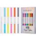 Liquid Eyeliner Colorful Set 6-Colors Dual Ended Colored Liquid Eyeliners Colores Set - Liquid Color Eyeliner Eye Makeup for Valentine's Day Colors Waterproof Smooth & No Fading Uaxiu - Buy Online on GoSupps.com