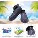 Rehomy Waterproof Shoe Covers | Non-Slip Silicone Rain Overshoes with Zipper | Outdoor Shoe Protector for Kids, Men, Women | Black L (EU 38-42) - Buy Online on GoSupps.com