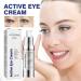 Under Eye Cream & Active Eye Serum for Puffiness Dark Circles & Wrinkles - 30ml - Buy Online on GoSupps.com