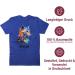Personalized Cat T-Shirt for Men - Gift with Names by Shirtracer | Royal Blue 4XL - Large Sizes Available - Buy Online on GoSupps.com