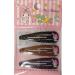 Sanrio My Melody Hair 3-pin Accessories Barrette Dot Black Brown Navy 3pcs Set