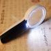 Magnifying Glass LED Lamp Magnifying Glass High Definition Inspection Maintenance Maps Crafts Identification 15X HD Handheld Magnifying Glass Magnifier - Buy Online on GoSupps.com