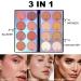 Erinde Blush Palette Contour & Highlighter Pallet Mineral Powder Blusher All in One Makeup Palette for Cheeks Face Bronzer Shimmer & Matte Finish Natural Glow Blendable Cruelty Free - Buy Online on GoSupps.com
