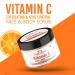 Vitamin C Scrub for Face & Body - Deep Cleansing Exfoliator | Brightening Facial Scrub for All Skin Types - 100g - Buy Online on GoSupps.com