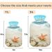 NAANLE Splashing Waves Seesters 1L Transparent Hot Water Bottle - Pain Relief & Therapy for Hands Feet & Bed - Buy Online on GoSupps.com