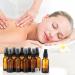 Mkitnvy 10-Pack 30ml Braun Glass Spray Bottles | Portable Atomizers for Essential Oils Perfume & Travel - Buy Online on GoSupps.com