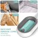 Nexoria 4-in-1 Animal Hair Cleaning Brush - 2-Piece Self-Cleaning Cat Brush with Water Tank & Wet Wipes - Universal Pet Care Tool - Buy Online on GoSupps.com