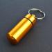 10 Pcs Waterproof Aluminum Pill Holders with Keychain - Portable Pill Case for Travel - Bantoye Multicolor Drug Containers - Buy Online on GoSupps.com