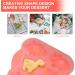 Zerodeko Cake Mold Silicone Molds Silicone Soap Mold Rice Container DIY Mold Ice Mold Baking Tools Chocolate 22.1X19.3X2.6CM Pink - Buy Online on GoSupps.com