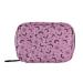 Travel Pill Organizer Bag Weekly Pill Organizer Case Purple Goth with Bats Portable Small Daily Pill Boxes for Vitamin Fish Oils Supplement Holder with Zipper Compact Size Cartoon 138 one size