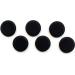 WhollyCoveredButtons Shirt Hole Prevention Button Covers - 6-Pack Black - Buy Online on GoSupps.com