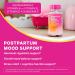 Pink Stork Postpartum Mood Support: Hormone Balance & Recovery with Ashwagandha - 60 Capsules - Buy Online on GoSupps.com