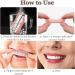 Giural Temporary Denture Instant Veneers Natural Denture Fake Tooth Perfect Smile Removable Upper and Lower Denture for Men and Women Teeth Whitening - Buy Online on GoSupps.com