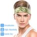 Men's Camo Sweatband for Workout, Sports, Basketball, Football, Cycling - Wide Absorbing Headband for Running and Yoga - 4.7 x 9.8 Inch, Mixed Style - Buy Online on GoSupps.com