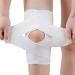 Knee Support for Women/ Men Knee Brace for Knee Pain Adjustable Knee Compression Sleeve Support with Side Stabilizers for Working Out Running Fitness Weightlifting ACL MCL Meniscal Tear White (M) M White