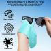 6x7 Lint Free Microfiber Cleaning Cloths for Eyeglasses, Glasses, Smartphones - Pack of 7 - Buy Online on GoSupps.com