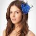 Edary Flower Feather Hair Clips Rose veil Fascinator Hairpin Corsage Barrettes and Pins Rose Hair Accessories Clip Elastic Wedding for Women and Girls - Buy Online on GoSupps.com