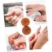 TOVINANNA 6-Piece Spiky Massage Ball Set | Handmade Wooden Roller Balls for Hand & Foot Therapy | Mini Exercise & Fitness Tool | International Shipping - Buy Online on GoSupps.com