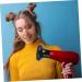 Baluue 3 Pcs Hair Styling Hood Protective Cover Salon Hair Dryer Cover Hair Dryer for Curly Black Abs 16x15cmx3pcs Blackx3pcs - Buy Online on GoSupps.com