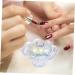 minkissy 1pc Nail Art Crystal Cup Manicure Crystal Cup Liquid Powder Mixing Cup Clear Container Mini Containers Nail Art Powder Dish Nail Crystal Bowls Nail Liquid Dish Nail Art Dish Cup - Buy Online on GoSupps.com