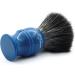Edwin Jagger Classic Black Synthetic Fibre Eco-Friendly Vegan Shaving Brush (Blue) - Buy Online on GoSupps.com