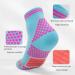 Far Infrared Titanium Ion Ankle Compression Socks for Men and Women - 5 Pairs Medium - Buy Online on GoSupps.com