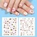 TOMICCA Cute Animals Nail Stickers for Kids - 12 Sheets 3D Self-Adhesive Nail Art Decoration Set for Girls - Buy Online on GoSupps.com