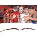  YWBL-WH LED Light Up False Eyelashes Shiny Eyeliner Charming Eyeshadow Headband for Party Bar Night Club Halloween (Red) - Buy Online on GoSupps.com