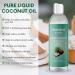 Fractionated Coconut Oil - Pure Carrier Oil for Essential Oils & Massage | Best Coconut Oil for Skin (8 Fl Oz) - Aceite De Coco para La Piel - Buy Online on GoSupps.com