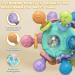 QXNDXQ Baby Teether Ball | Soft Silicone Dental Aid & Montessori Bitering Toy for Babies 0-12 Months - International Shipping Available - Buy Online on GoSupps.com
