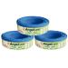 Angelcare 180400-3n 3 refill cassettes blue 3 pieces (1 pack)