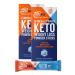 Real Ketones Peach - Exogenous Keto D BHB + Caffeine + Electrolytes - Drink Mix Pre Workout Powder 20 Packets - Rapid Ketosis