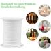 Odiuk Candle Roller 6100cm Wick Set - Odorless Candle with 100 Metal Bases & 6 Wooden Fixers | DIY Natural Candlelight Kit for New Year Celebrations - Buy Online on GoSupps.com