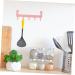 STOBAZA 2pcs Shower Towel Bar Towel Hanger Door Towel Rack Traceless Hooks Hook up Household Clothes Hook - Buy Online on GoSupps.com