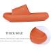 Shop Monerffi Women's Orange Outdoor Sandals - Anti-Slip Breathable Casual Slippers Vintage Lightweight Platform (EU 40/41) - Buy Online on GoSupps.com