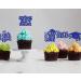 JKQ 32 Pieces 8th Grade Grad Cupcake Toppers Blue Glittery Eighth Grade Graduation Cupcake Decorations Class of 2024 Peace out 8th Grade Cupcake Picks for Middle School Grad Party Cupcake Decorations - Buy Online on GoSupps.com