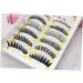minkissy 10 Pairs Fake Eyelash Cross Eyelashes Fake Lashes Transparent Stalk False Eyelashes Handmade False Eyelashes Nude Makeup False Eyelashes Fake Eyelashes Black Japanese False Eyelash - Buy Online on GoSupps.com