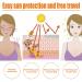Face Sunscreen SPF 50 SPF 50 Moisturizer Lightweight under Makeup Travel Essentials Summer Essentials Skin Care Sunscreen for Face & Body 2025 - Buy Online on GoSupps.com