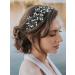 IYOU Crystal Bridal Hair Vines Rhinestone Green Bride Headband Guest Party Wedding Hair Accessories for Women - Buy Online on GoSupps.com