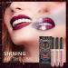 NVLEPTAP 3PCS Liquid Glitter Lipstick & Lip Gloss Set - Shimmer Matte, Long Lasting, High Pigment - Halloween Makeup Gift - Buy Online on GoSupps.com