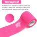 COMOmed Self Stick Cohesive Bandage Latex 1x5 Yards - 12 Count, Hot Pink Sport Wrap for Wrist Ankle Sprain - First Aid Bandages - Buy Online on GoSupps.com